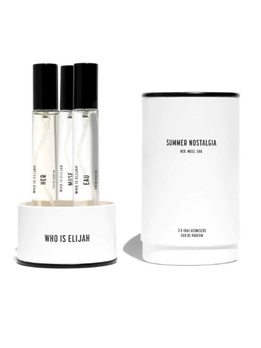 Summer Nostalgia 3 x 10ml Eau de Parfum Travel Set - White
